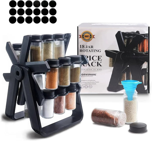 18 Jar Rotating Spice Rack