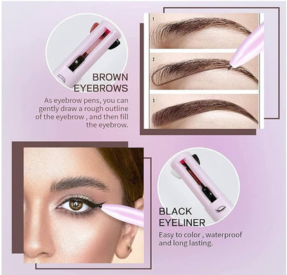 4 in 1 Makeup Pen - Waterproof & Long Lasting