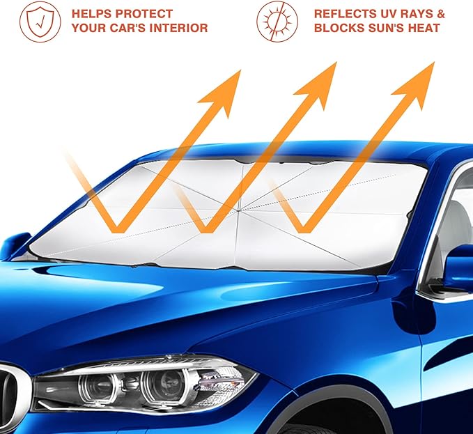 Foldable Car Sun Shade Umbrella