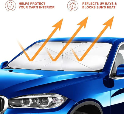 Foldable Car Sun Shade Umbrella