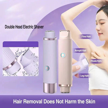 Dual Head 2-in-1 Electric Shaver