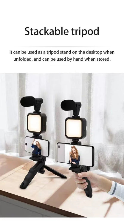 Smartphone and Camera Vlogging Studio Kits